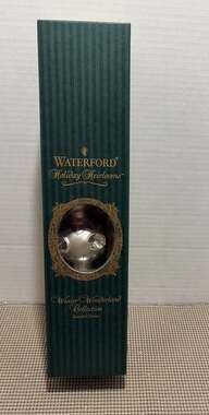 Waterford Tree Topper Holiday Heirlooms Winter Wonderland Collection 1997